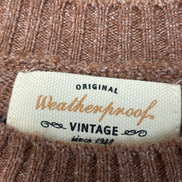 Weatherproof Vintage Women's XS Pullover Sweater Copper H0116 - Picture 4 of 9